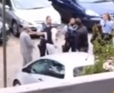 Sebastian Chitoșcă, în lacrimi, după ce a primit ordinul de restricție fața de soția lui. Totul s-a întâmplat în Germania. “Alexandra, te rog, ieși din mașină!” | FOTO