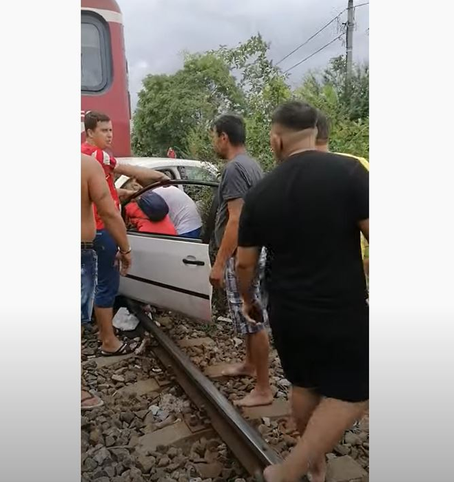 Imaginile care îți sfâșie inima! Soția lui Tavy Puștiu, filmată la scurt timp după accident! Cum a reacționat când și-a văzut soțul mort