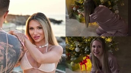 Ce cadou a primit Daria Cuflic de la iubitul ei, de Crăciun. Fosta ispită de la Insula Iubirii a filmat TOT!