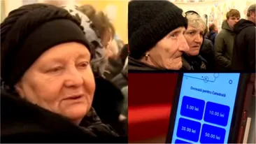 Cum a reacționat o pensionară, după ce a văzut că există POS pentru donații la Catedrala Mântuirii Neamului. VIDEO