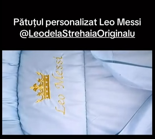 Leo de la Strehaia, nume de Champions League pentru băiețel. Cum l-a botezat