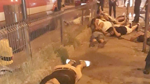 Membrii clanului Duduianu, executați în centrul Bucureștiului. Imagini înfiorătoare