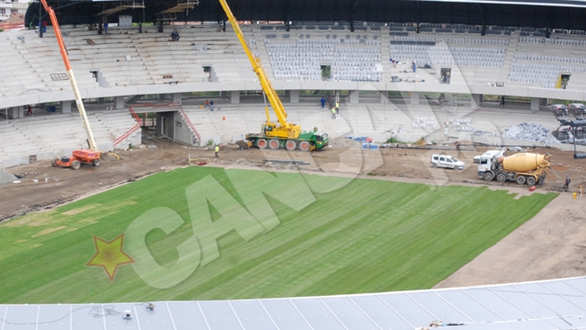 Incepe sa arate a stadion de Champions League