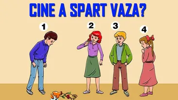 TEST IQ de personalitate | Cine a spart vaza? Răspunsul spune ce fel de om ești tu, de fapt