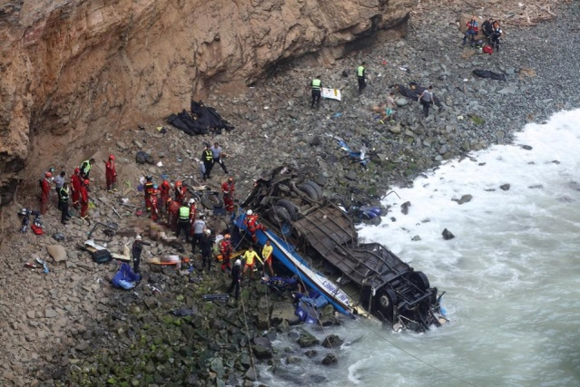 Tragic accident în Peru