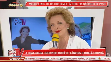 Mihaela Tatu, de trei ori femeie, in toiul pregatilor pentru Paste. A luat calea credintei dupa ce a invins o boala crunta