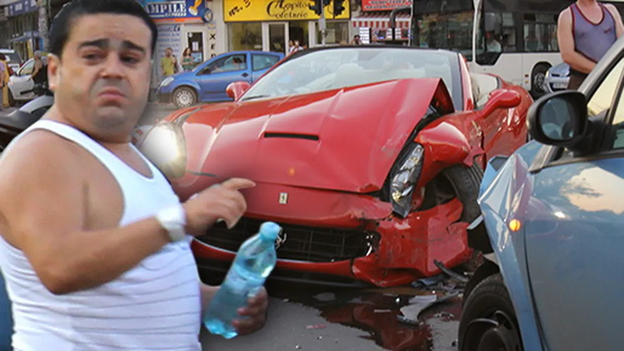 Masina lui Adrian Minune ramane la Terapie Intensiva! Cei mai buni “doctori” de Ferarri se chinuie s-o repare!