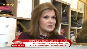 Dupa ce a castigat lupta cu cancerul, actrita Natasa Raab a mai trecut peste un hop: Mi-a fost putin frica