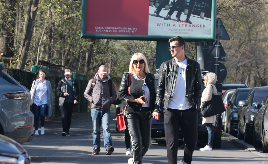 Elena Udrea și Adrian Alexandrov s-au bucurat de vremea frumoasă, cu puțin timp înainte de condamnarea fostului ministru (Foto: CANCAN.RO)