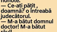 BANCUL ZILEI | Un medic ginecolog și o prostituată ajung la tribunal....