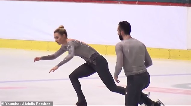 Momente dramatice în timpul unui concurs de patinaj artistic