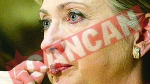 "Magnifica" Hillary, din nou in lacrimi