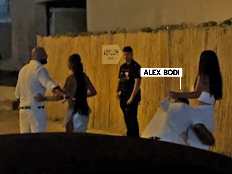 Alex Bodi a "anturat" o brunetă la LOFT Mamaia
