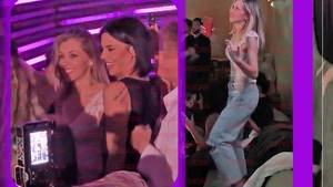 Andreea Ibacka și Andreea Popescu au organizat petrecerea proaspăt divorțatelor în club. EX-soția lui Cabral s-a “descătușat” pe canapelele din Nuba