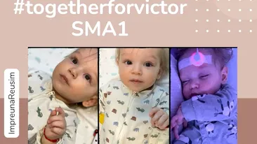 Victor are nevoie de ajutor! La nici un an, micuţul a fost diagnosticat cu o boală genetică rară
