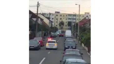 Urmărire ca în filme în Brașov, după ce un șofer a refuzat etilotestul!