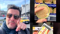 Să cadă din picioare când a văzut cum se vinde untul în Kaufland. Un turist din Italia a filmat tot: ”Nu știu de ce”