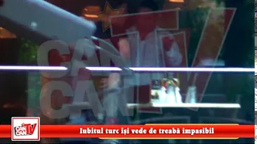 Iubitul turc isi vede de treaba impasibil