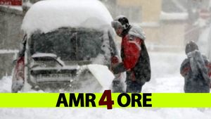 ANM anunță viscol, ninsori și temperaturi de -19 grade Celsius în România. Se întâmplă în câteva ore