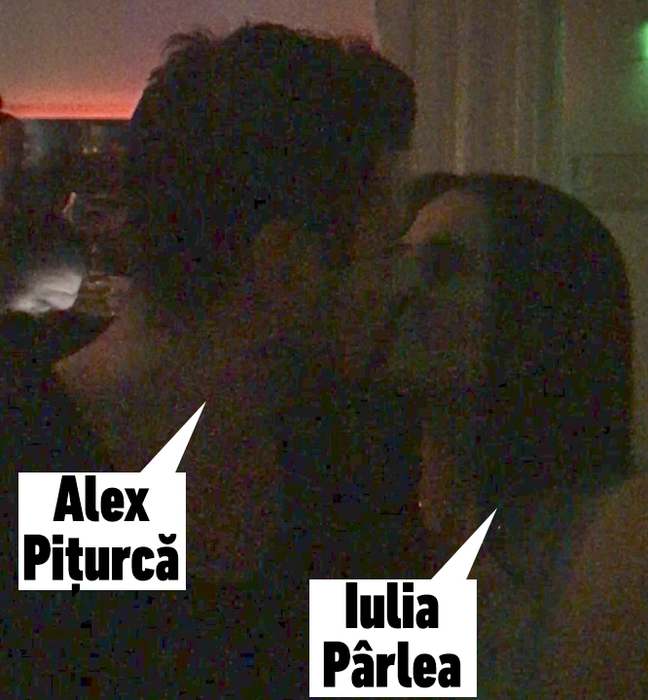 Piți Jr. și Iulia Pârlea, sărut pătimaș în Loft