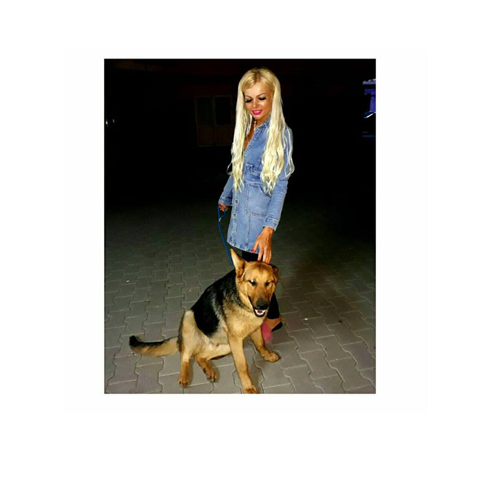 Corina iubește mult animalele
