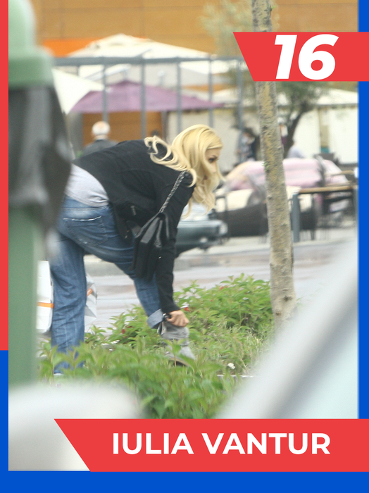 TOP 40 vedete care-și aranjează ”toate alea” în plină stradă.  Cine iese pe primul loc dintre Loredana Chivu, Andreea Bănică, Amna, Antonia sau Iulia Vântur