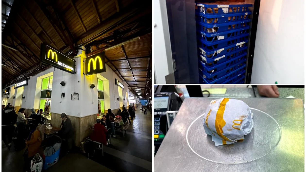 Faimosul McDonald's din Gara de Nord s-a închis. Ce s-a întâmplat cu cea mai cunoscută locație din București a fast-food-ului
