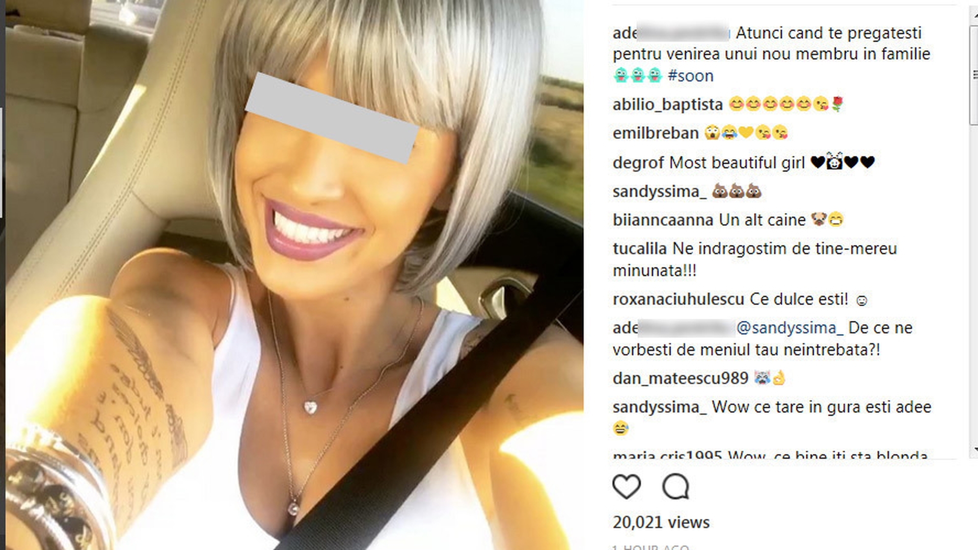 ”Fosta” lui Speak este gravidă? A anunţat deja pe toată lumea!