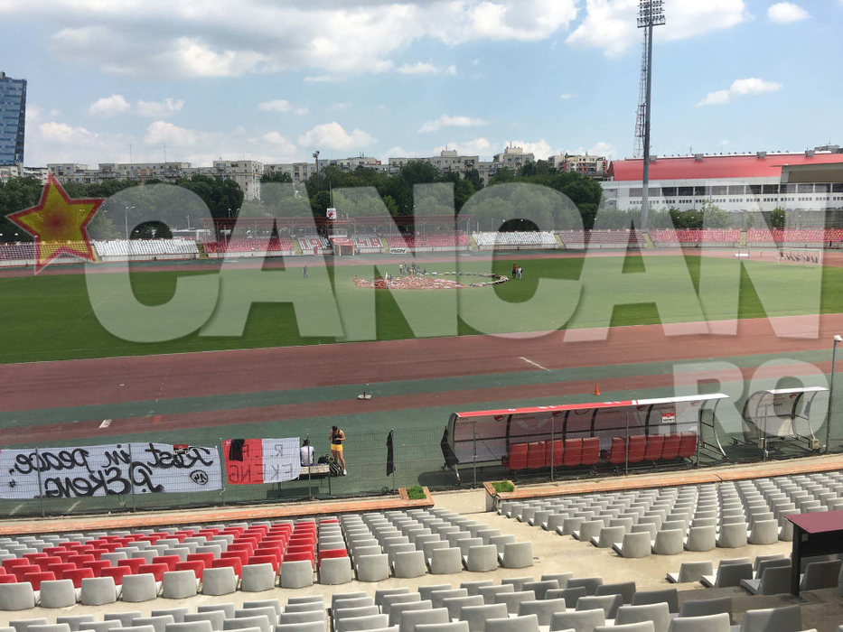 Stadionul se va transforma în loc de pelerinaj