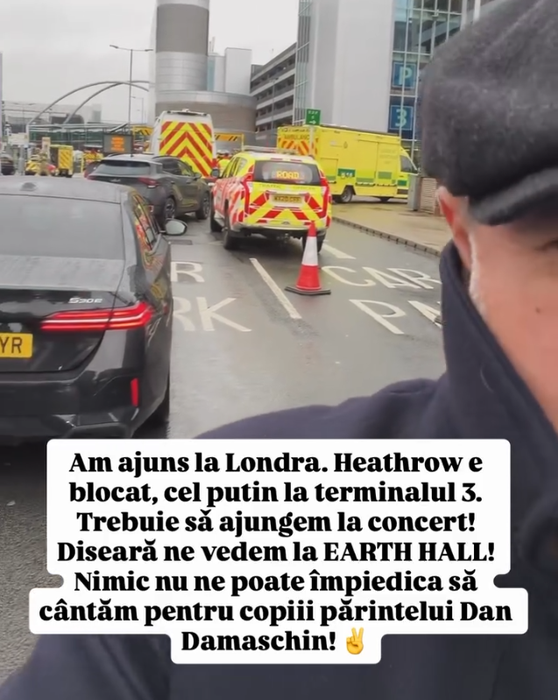 Horia Brenciu, în mijlocul unui jaf pe aeroportul Heathrow, în Londra! 21 de persoane au fost rănite