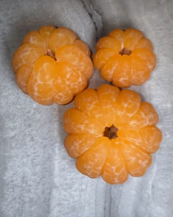 Clementine "belite". sursă - social media