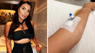 Andreea Tonciu a ajuns pe perfuzii! Ce a pățit bruneta