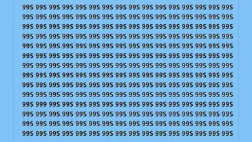 Test de perspicacitate | Ești genial dacă poți găsi numărul 999 în maximum 9 secunde