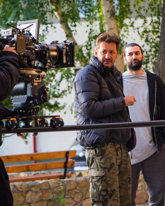 O altă imagine de la filmări