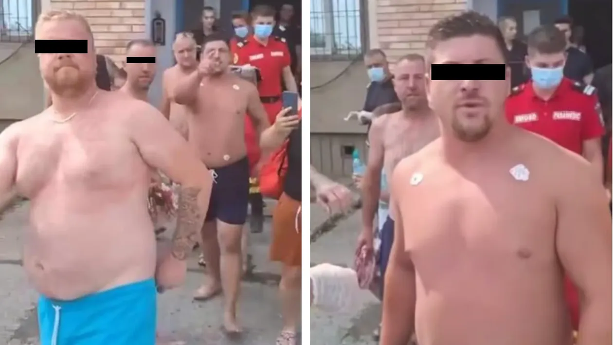 Moment șocant la ieșirea din arest a bătăușilor de la Costinești. „Uite ce oameni plini de morală creștină”