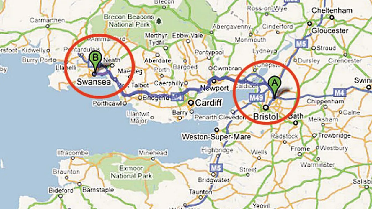 A ratacit descult 160 de kilometri