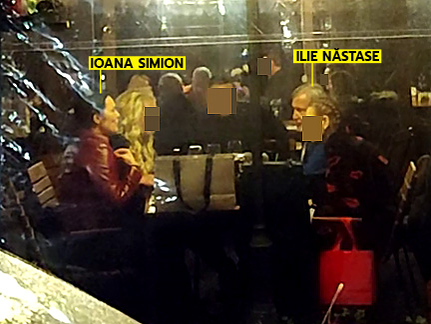 Ioana și Ilie Năstase, într-o discuție aprinsă (SURSA FOTO: CANCAN.RO)