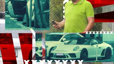 Noul ”Rege al imobiliarelor”a răvășit Capitala cu ultimul model de Porsche Speedster. Preț de catalog: peste 300.000 €!