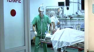 Rafuiala stropita cu sange intre doi oameni au strazii