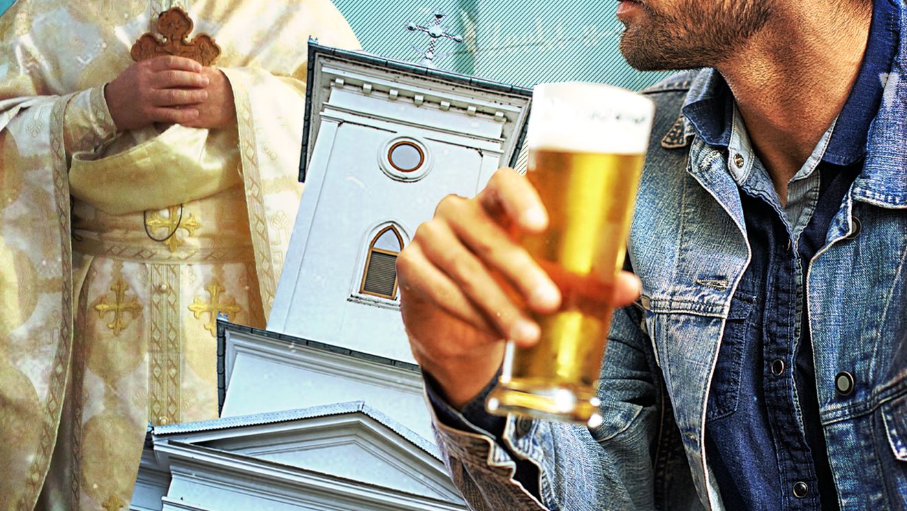 Povestea viciosului care a primit adeverință de la preot să poată bea ”doar” un litru de bere pe zi. Nevasta l-a amenințat cu divorțul! Ce s-a întâmplat la 5 ani de la jurământul din biserică