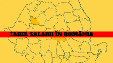 TABEL salarii | Cât costă un trai decent în România, în 2025, în funcție de județul în care locuiești