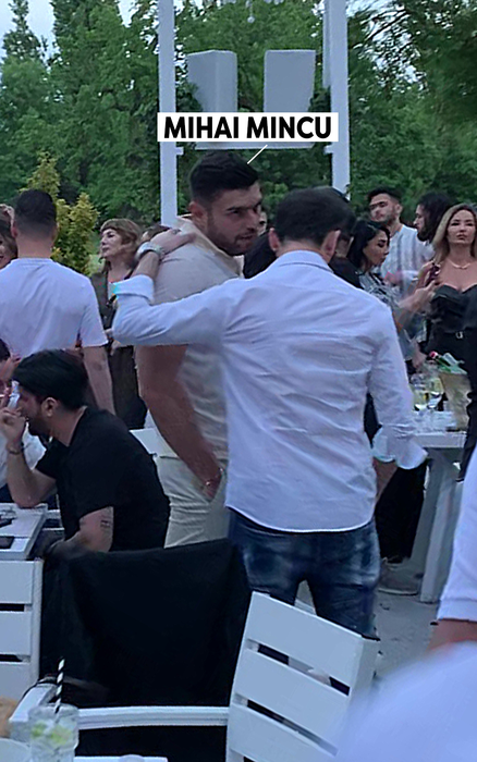 Mihai Mincu, ginerele lui Gigi Becali, a petrecut cu prietenii la LOFT