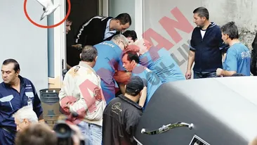 Adrian Paunescu si-a gasit linistea! Vegheat de un porumbel alb!