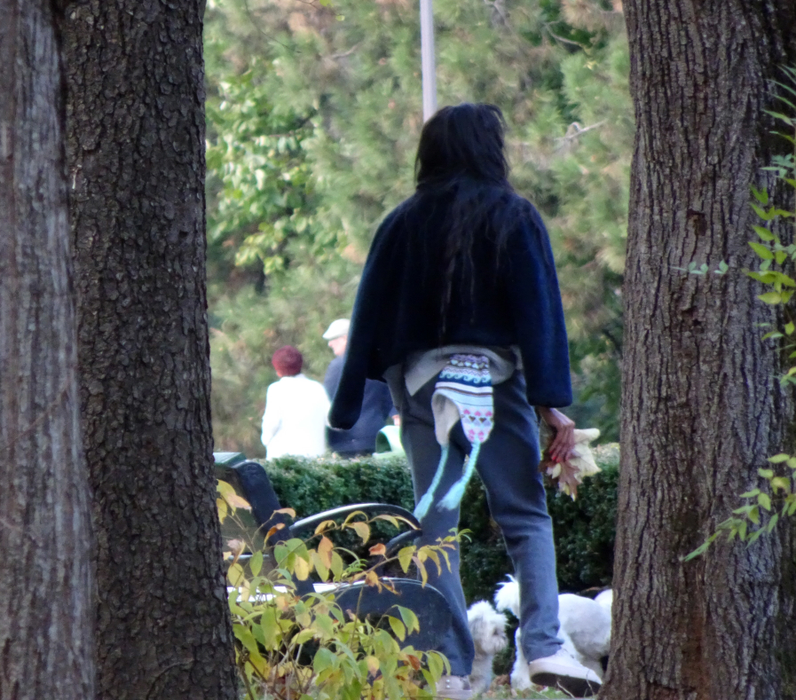 Laurette şi fiica ei au făcut o incursiune în parc