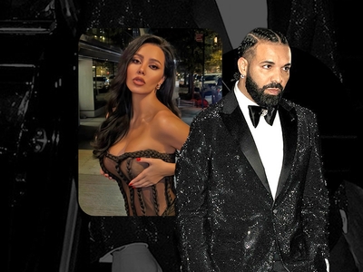 Monica Hill a dat check-in la petrecerea anului! Drake a aruncat cu bani și cadouri de lux sub ochii româncei
