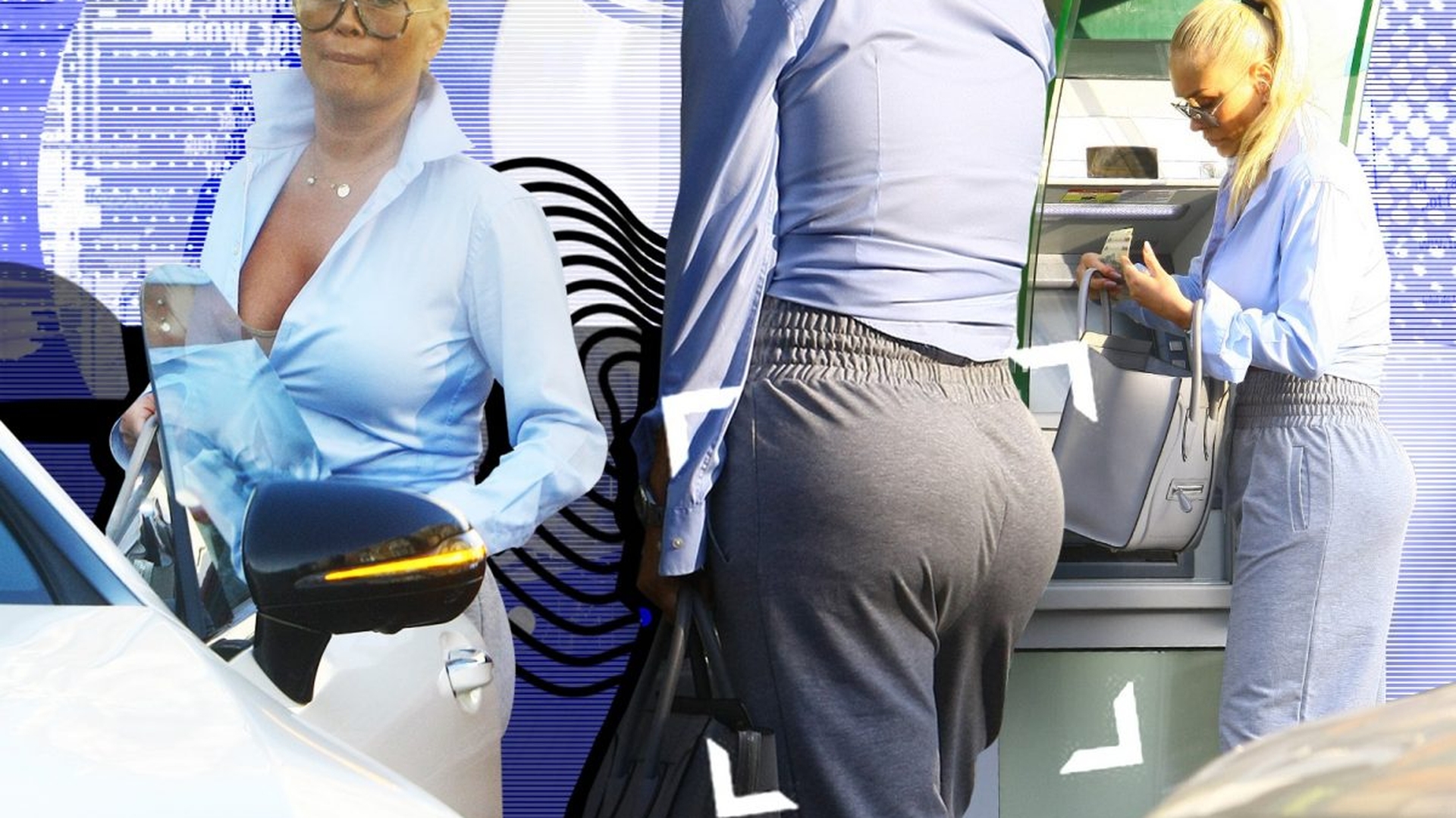Vica lovește erotic în slabii de înger: și-a scos poponețul de 3.000 € prin oraș!