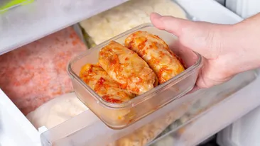 Câte luni rezistă sarmalele în congelator, de fapt. După această perioadă, trebuie să le arunci
