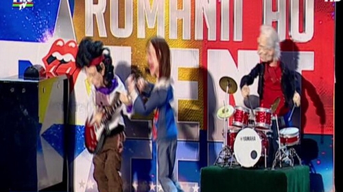 The Rolling Stones, pe scena de la "Romanii au talent"! "Ne-ar placea sa tragem sforile sa ajungem in finala!"
