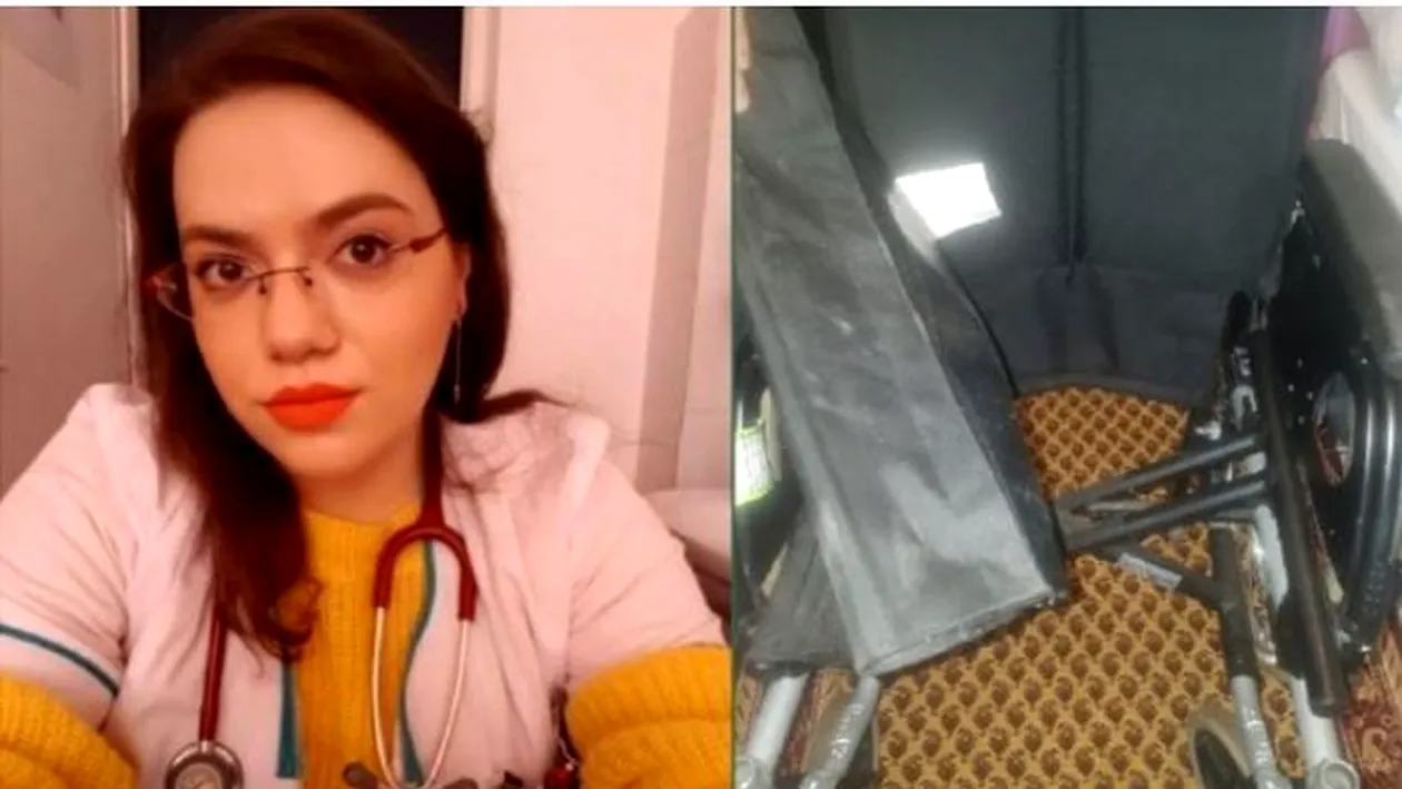 Au lăsat o doctoriță din Iași, aflată în scaunul cu rotile, să se descurce singură, pe pistă! Ce pățește acum compania aeriană