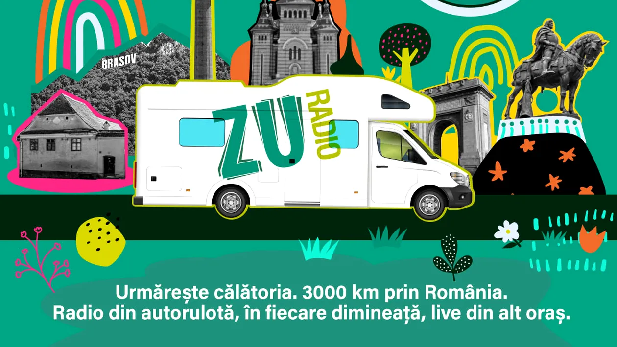 Buzdu și Morar, Emma și Tea pornesc în  RADIOAVENTURA, Turul României cu Autorulota ZU